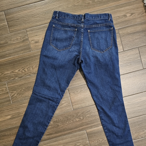 NY&C Low Rise Jegging Blue Jean Size 8 - Picture 2 of 4